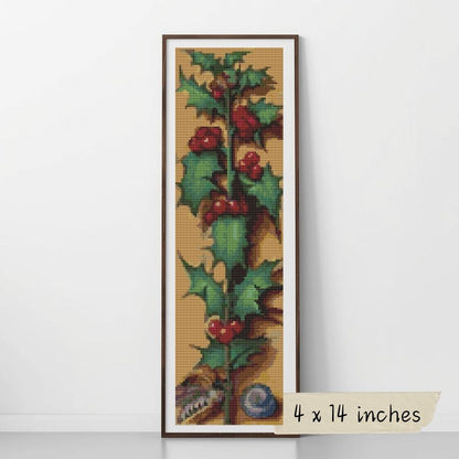 Red Berries Cross Stitch Pattern