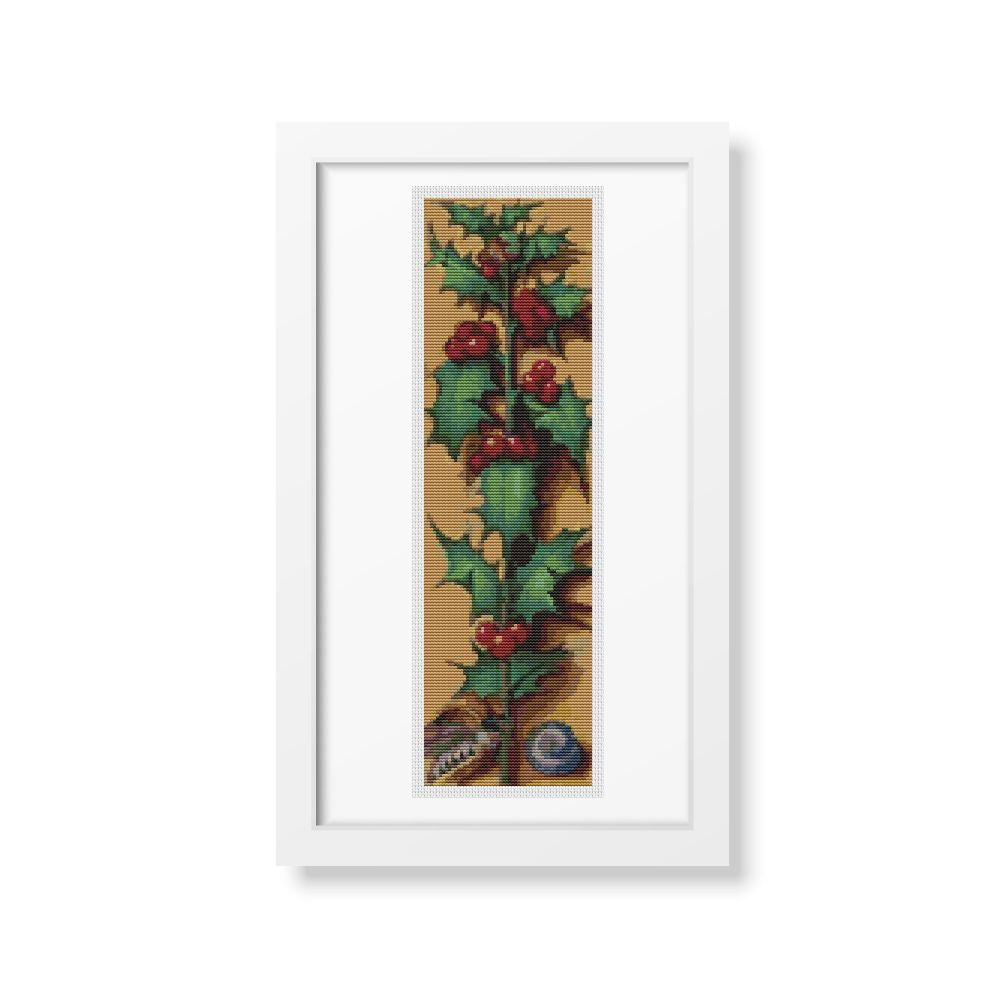 Red Berries Cross Stitch Kit | Jean Bourdichon