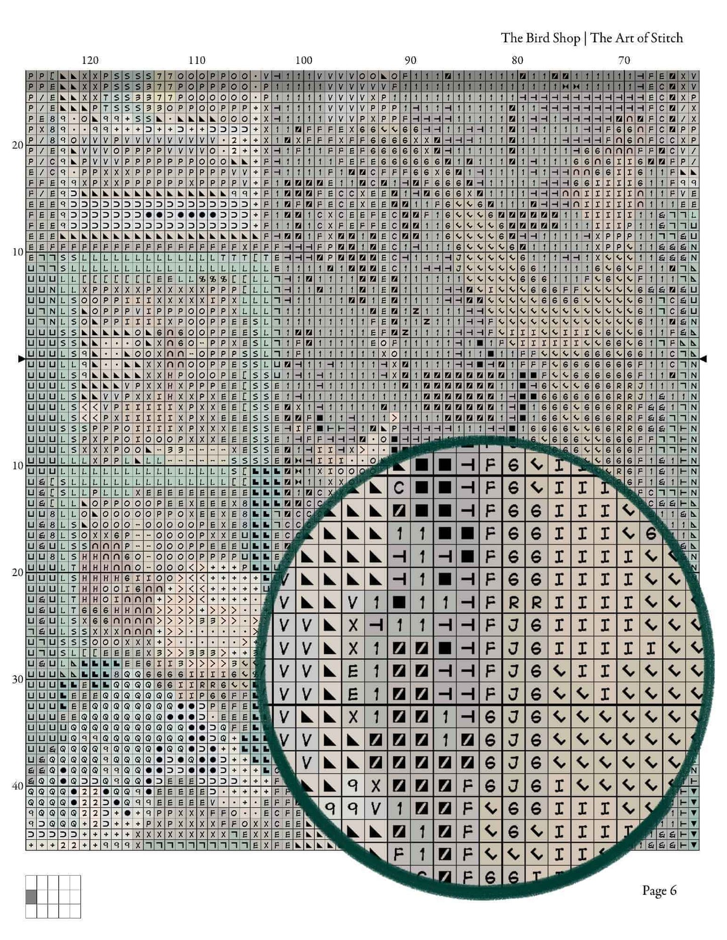 The Bird Shop Cross Stitch Kit - Premium Cross Stitch Kit - Herbert Ashwin Budd