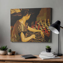 The Chess Board Cross Stitch Pattern - Premium Cross Stitch Pattern - Herbert Ashwin Budd