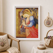 Angel Cross Stitch Pattern - Premium Cross Stitch Pattern - Sir Edward Burne - Jones