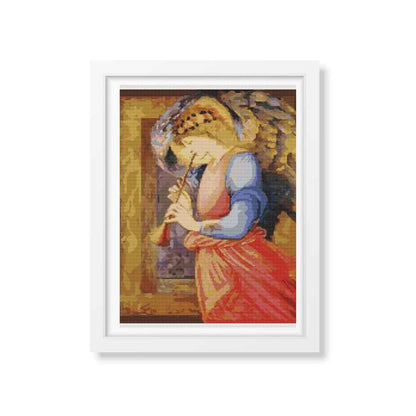 Angel Cross Stitch Pattern | Sir Edward Burne-Jones