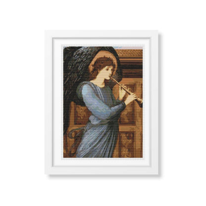 The Angel Cross Stitch Pattern | Sir Edward Burne-Jones