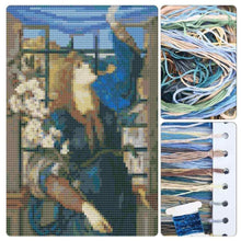 Hope Cross Stitch Kit - Premium Cross Stitch Kit - Sir Edward Burne - Jones