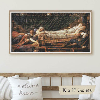 The Sleeping Beauty Cross Stitch Kit