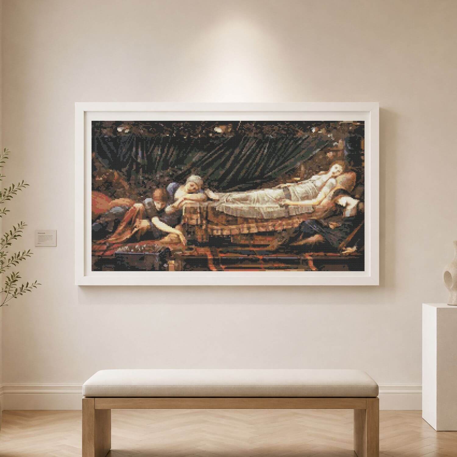 The Sleeping Beauty Cross Stitch Pattern - Premium Cross Stitch Pattern - Sir Edward Burne - Jones