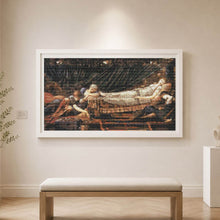 The Sleeping Beauty Cross Stitch Pattern - Premium Cross Stitch Pattern - Sir Edward Burne - Jones