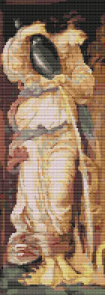 Temperantia Cross Stitch Kit by Sir Edward Burne - Jones