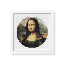 Mona Lisa Cross Stitch Pattern | Leonardo da Vinci