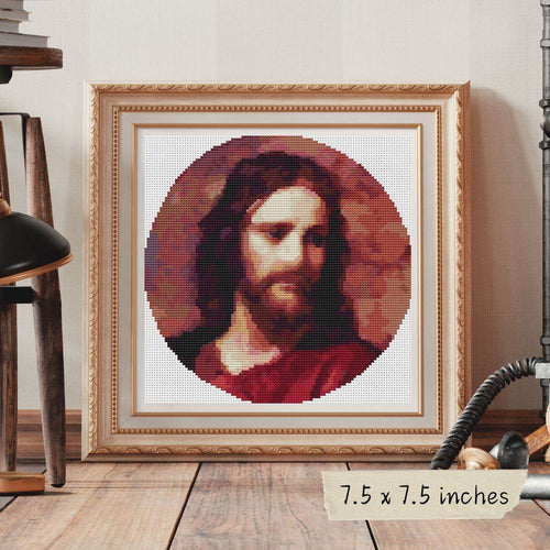 Christ at 33 Circular Cross Stitch Kit