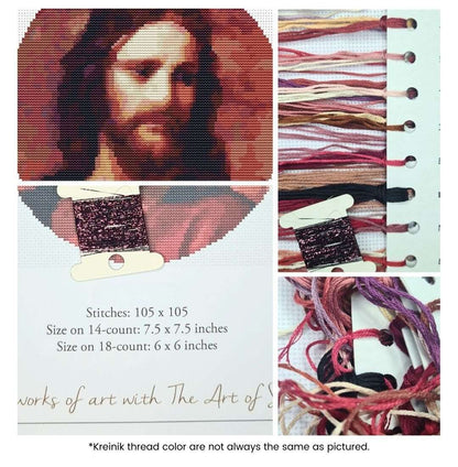 Christ at 33 Cross Stitch Kit | Heinrich Hofmann