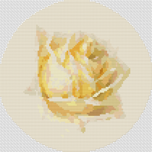 Study of a Rose Cross Stitch Kit | Paul de Longpre