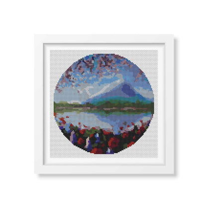 Blue Mountain Cross Stitch Kit | The Art of Stitch