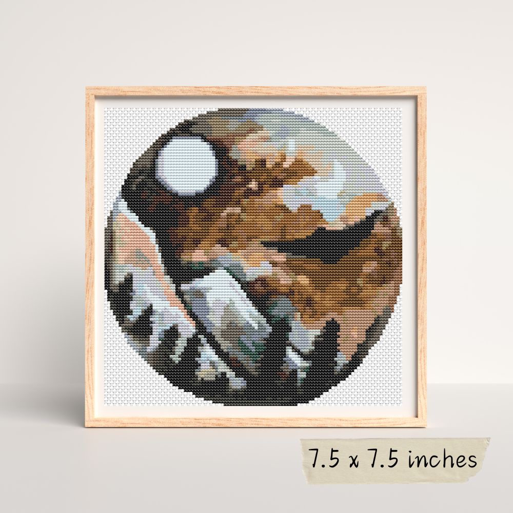 Over the Mountains Cross Stitch Kit | The Art of Stitch