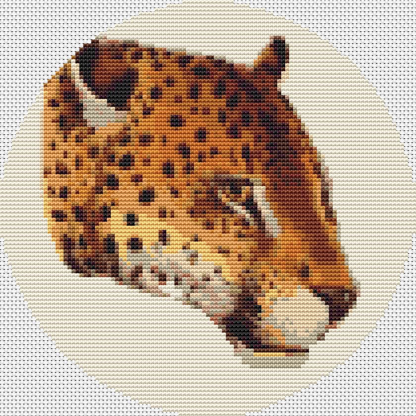The Predator Circular Cross Stitch Pattern by The Art of Stitch