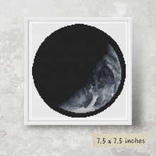 Night and Day Circular Cross Stitch Pattern