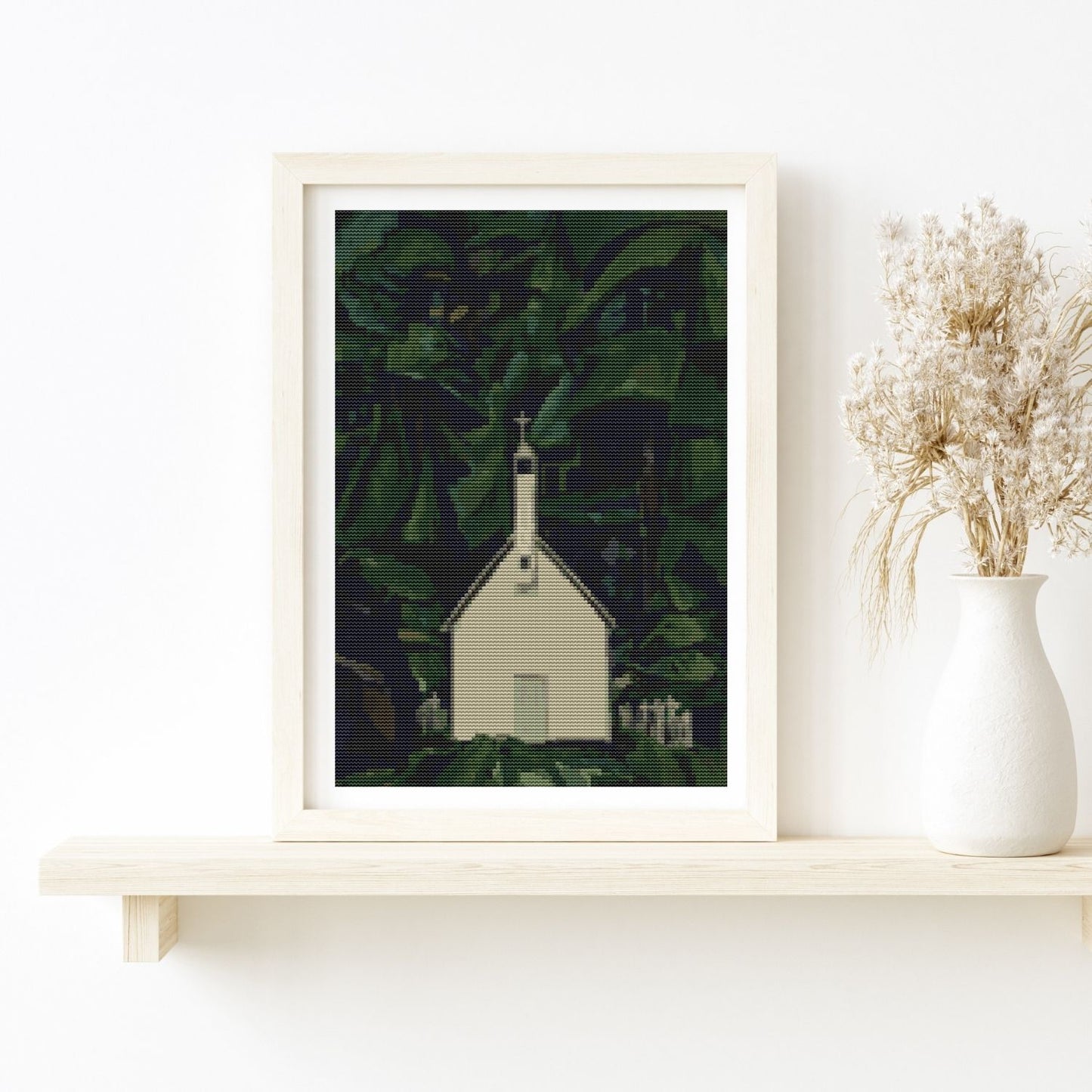 Indian Church Cross Stitch Kit