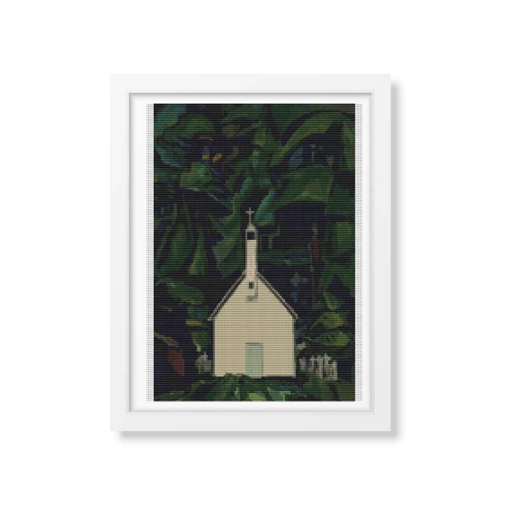 Indian Church Cross Stitch Kit | Emily Carr