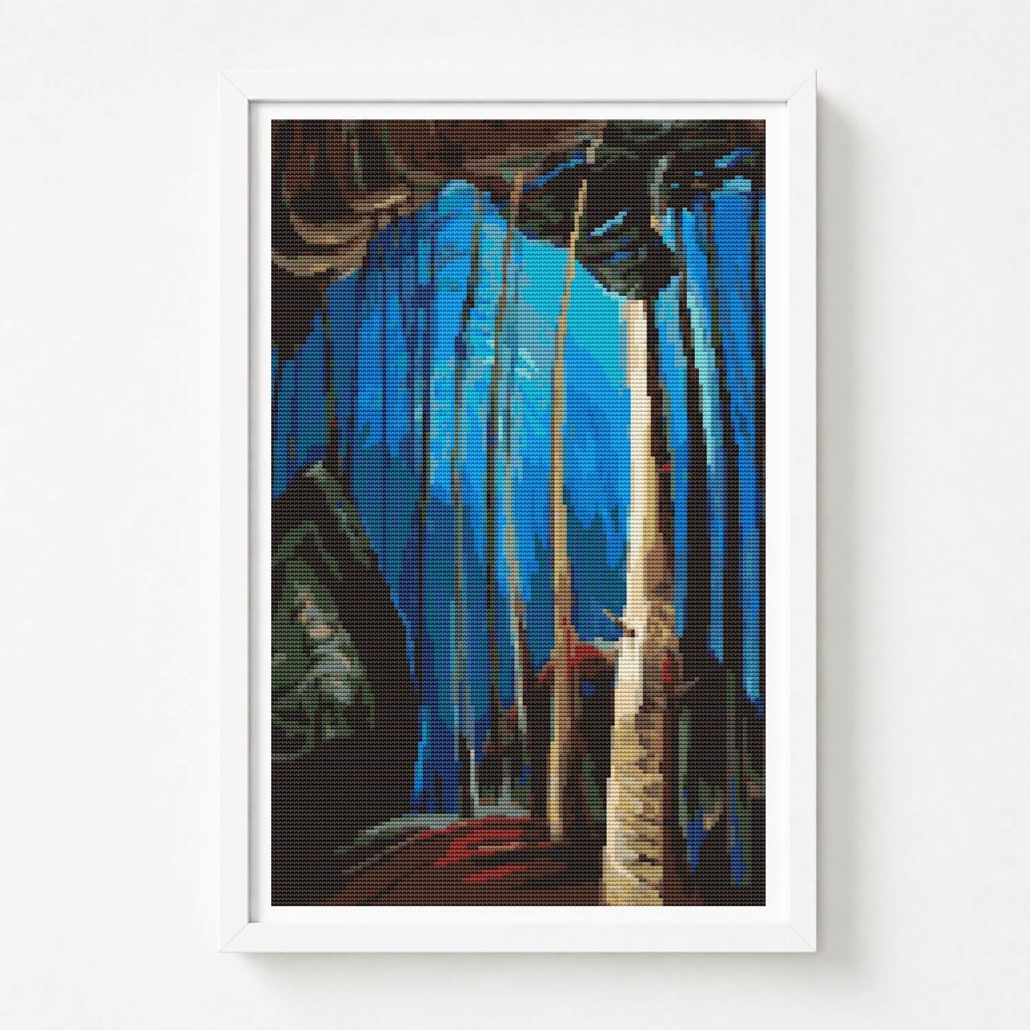 Blue Sky Cross Stitch Pattern - Premium Cross Stitch Pattern - Emily Carr