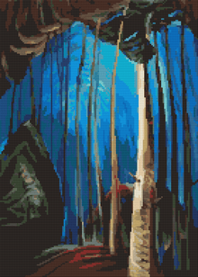 Blue Sky Cross Stitch Kit