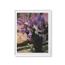 Lilacs in a Window Cross Stitch Kit | Mary Cassatt