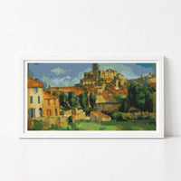 Garden Cross Stitch Kit - Premium Cross Stitch Kit - Paul Cezanne