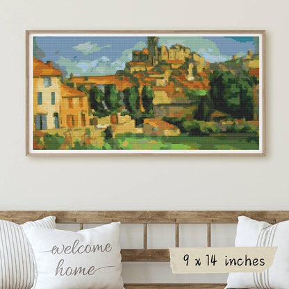 Garden Cross Stitch Pattern