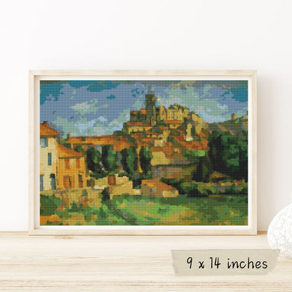 Garden Cross Stitch Kit | Paul Cezanne