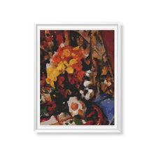 Chrysanthemums Cross Stitch Kit | Paul Cezanne