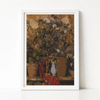 Potted Plants Cross Stitch Pattern - Premium Cross Stitch Pattern - Paul Cezanne