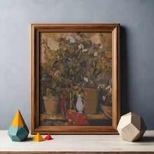 Potted Plants Cross Stitch Pattern - Premium Cross Stitch Pattern - Paul Cezanne