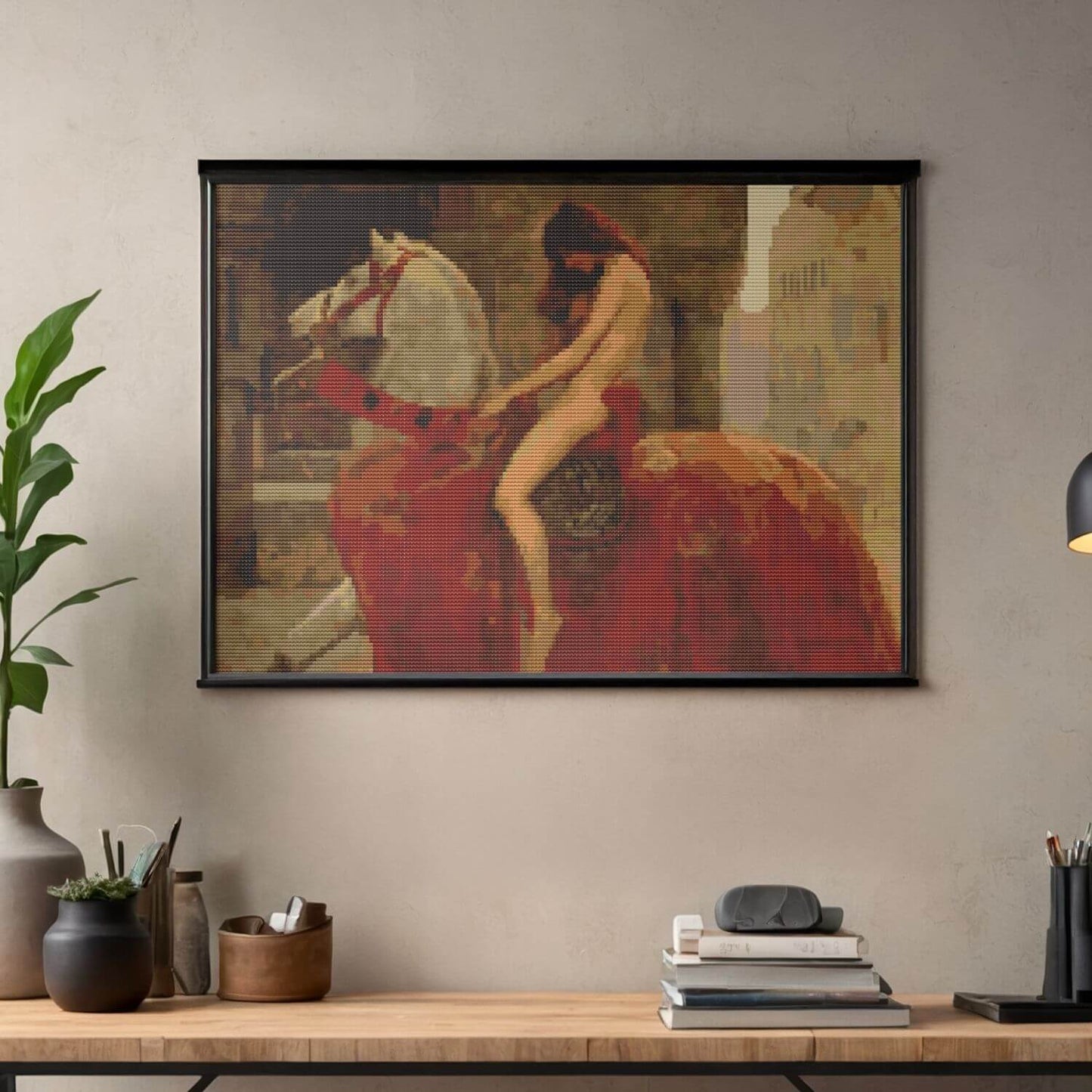Lady Godiva Cross Stitch Pattern - Premium Cross Stitch Pattern - John Collier