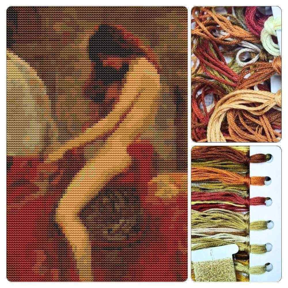Lady Godiva Cross Stitch Kit