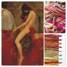 Lady Godiva Cross Stitch Kit - Premium Cross Stitch Kit - John Collier