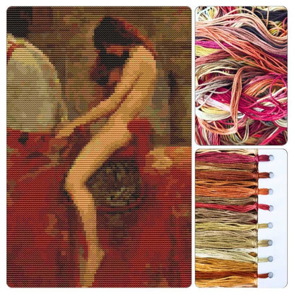 Lady Godiva Cross Stitch Kit