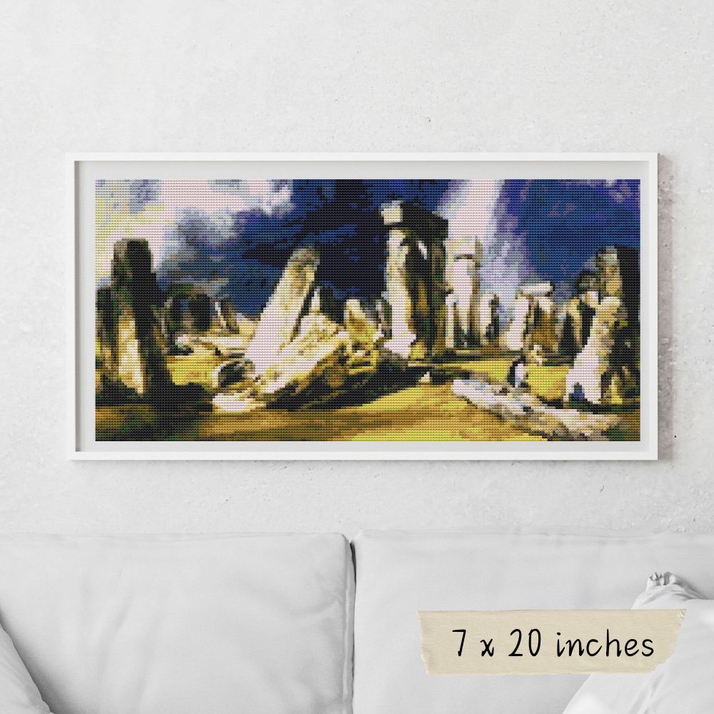 Stonehenge Cross Stitch Kit | John Constable