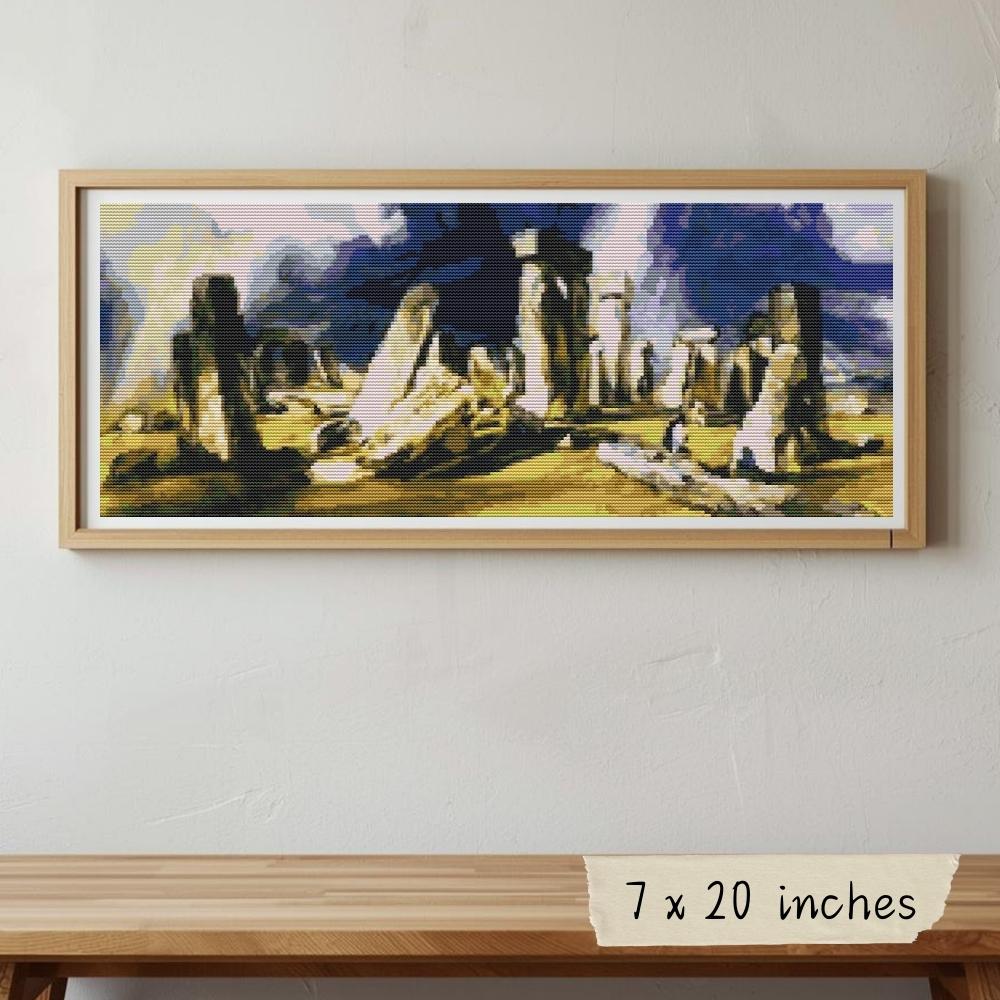 Stonehenge Cross Stitch Kit