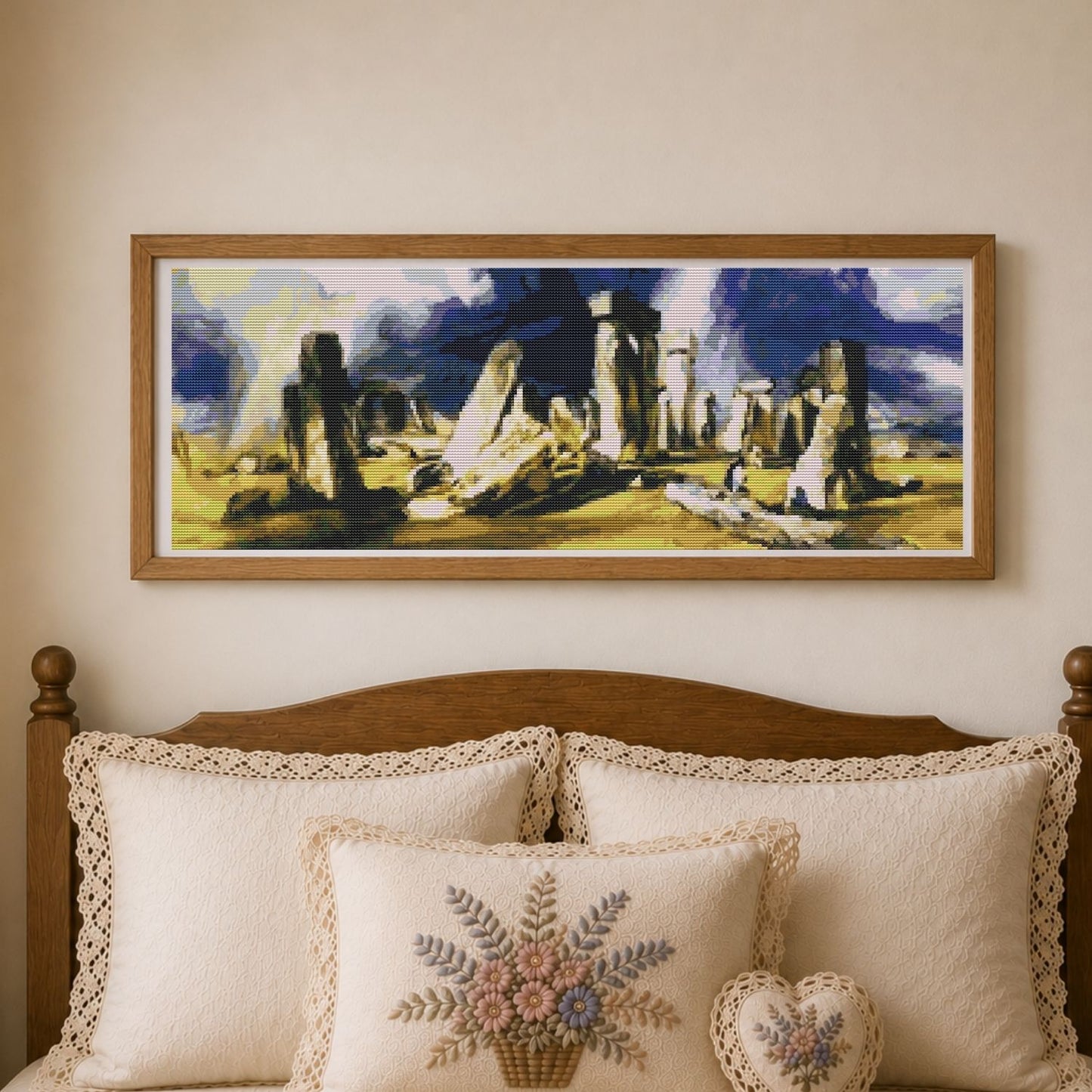 Stonehenge Cross Stitch Kit - Premium Cross Stitch Kit - John Constable