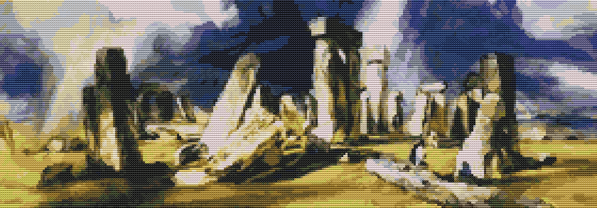 Stonehenge Cross Stitch Kit | John Constable