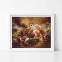 Justice and Peace Cross Stitch Kit - Premium Cross Stitch Kit - Corrado Giaquinto