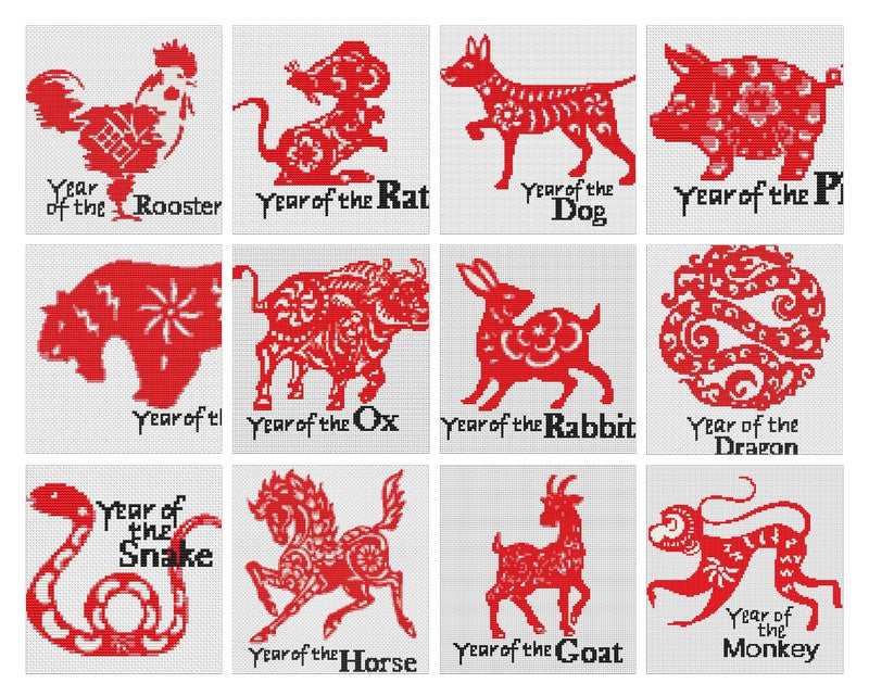 Year of the Pig Cross Stitch Pattern | The Art of Stitch