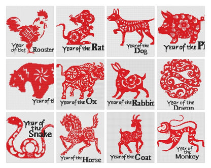 Year of the Ox Counted Cross Stitch Pattern | The Art of Stitch