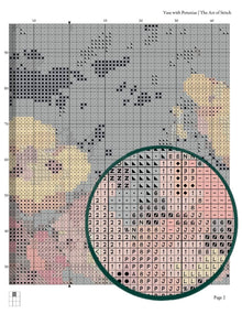 Vase with Petunias Cross Stitch Kit - Premium Cross Stitch Kit - Nicolae Darascu