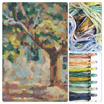 The House with Linden Tree Cross Stitch Kit