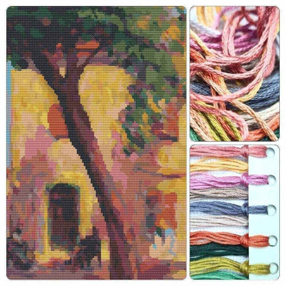 Landscape from Saint Tropez Cross Stitch Kit