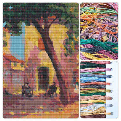 Landscape from Saint Tropez Cross Stitch Kit