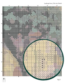 Landscape from Saint Tropez Cross Stitch Pattern - Premium Cross Stitch Pattern - Nicolae Darascu