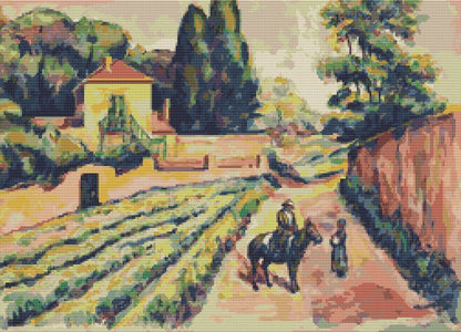 Landscape from Saint Tropez Cross Stitch Kit