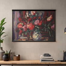 Still Life with Peonies and Books Cross Stitch Pattern - Premium Cross Stitch Pattern - Nicolae Darascu