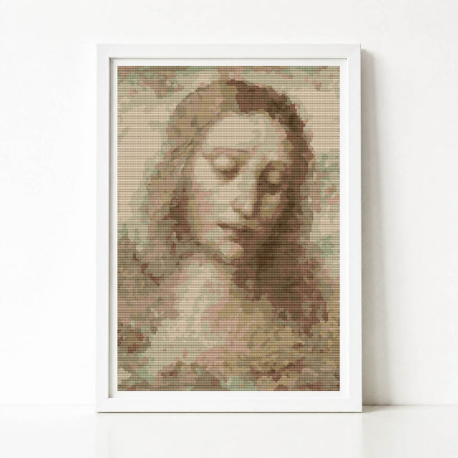 Head of Christ Cross Stitch Kit